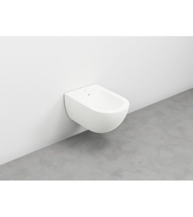 ENJOY BIDET SOSPESO 1F CON FISSAGGI 35x53 TALCO - EJBSTL CERAMICA CIELO