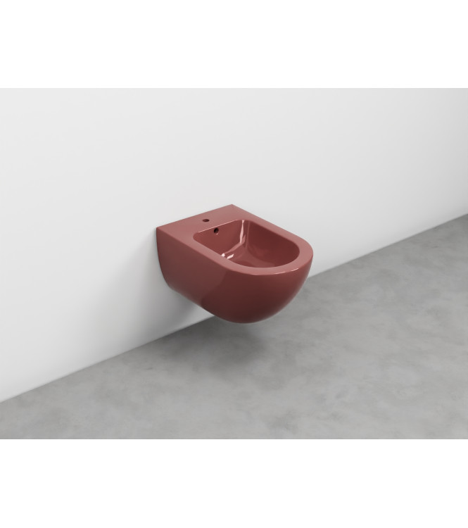 ENJOY WALL-HUNG BIDET 1F+FASTENERS 53x35 CORAL - EJBSCO
