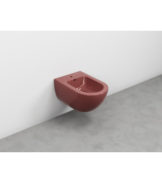 ENJOY WALL-HUNG BIDET 1F+FASTENERS 53x35 CORAL - EJBSCO