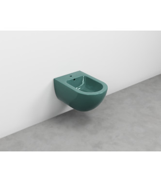 ENJOY WALL-HUNG BIDET 1F+FASTENERS 53x35 EMERALD - EJBSSM