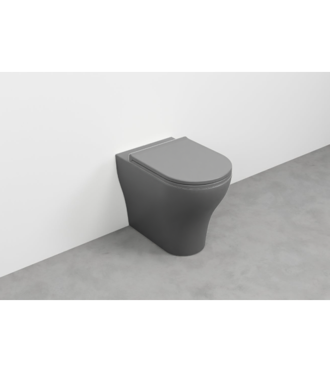 ENJOY FLOOR-MOUNTED TOILET 35x53 CEMENT - EJVACM