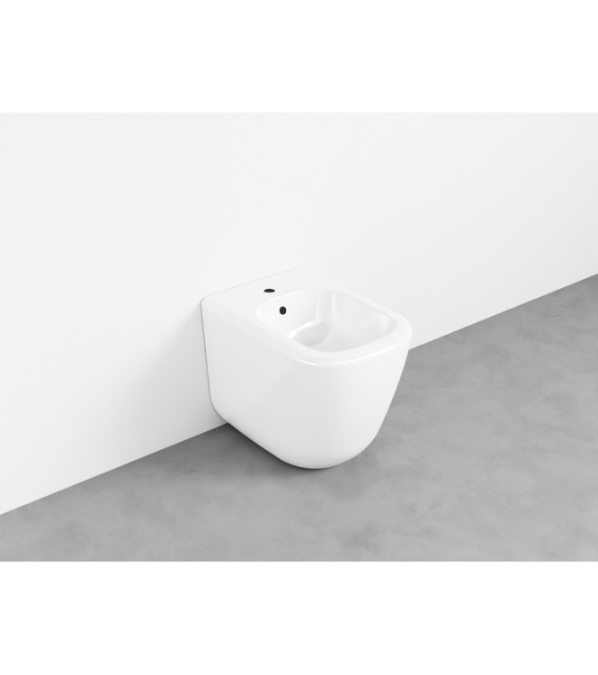 ERA BIDET A TERRA 1F 52x36,5 H.42 BIANCO LUCIDO - ERBI CERAMICA CIELO