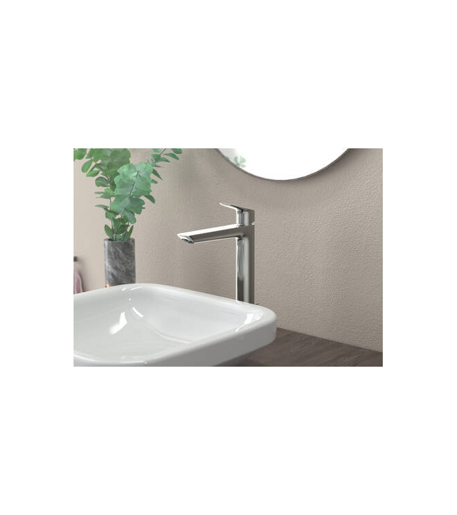 HANSGROHE LOGIS WASHBASIN MIXER 240 + CHROME POP-UP WASHER - 71257000