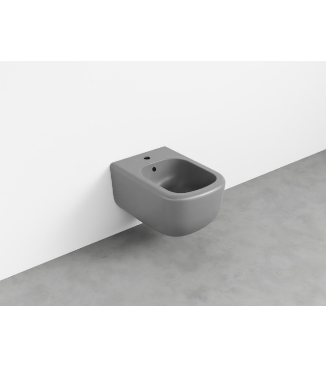 ERA WALL-HUNG BIDET 1F 53x36.5 H.30 CEMENT - ERBSCM