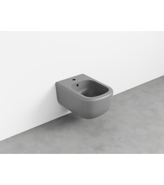 ERA WALL-HUNG BIDET 1F 53x36.5 H.30 CEMENT - ERBSCM