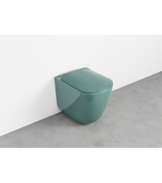 ERA FLOOR-MOUNTED TOILET WITHOUT FLUSH VALVE 52x36.5  EMERALD - ERVAKSM