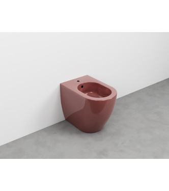 SMILE BIDET A TERRA 1F 34x53 CORALLO - SMBIDCO CERAMICA CIELO