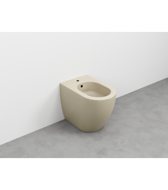 SMILE FLOOR-MOUNTED BIDET 1F 34x53 LINEN - SMBIDLN