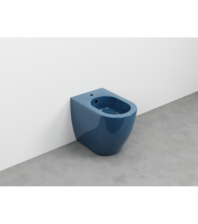 SMILE BIDET A TERRA 1F 34x53 OLTREMARE - SMBIDOL CERAMICA CIELO