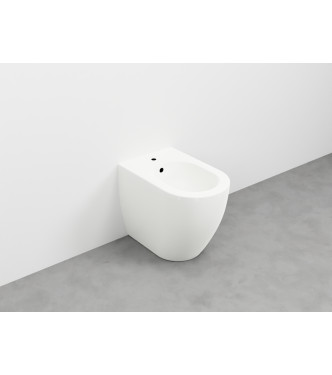 SMILE BIDET A TERRA 1F 34x53 TALCO - SMBIDTL CERAMICA CIELO