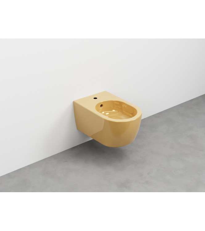 SMILE BIDET SOSPESO 1F CON FISSAGGI 34x53 ANEMONE - SMBSNWAM CERAMICA CIELO