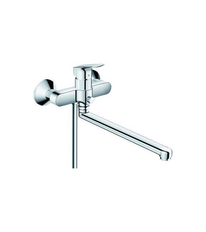 HANSGROHE LOGIS EXTERNAL SINGLE-LEVER MIXER FOR BATHTUB LONG SPOUT CHROME - 71402000