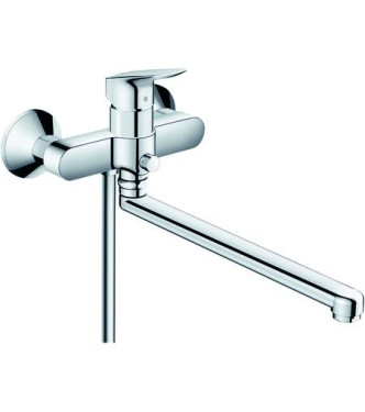 HANSGROHE LOGIS MISCELATORE MONOCOMANDO ESTERNO VASCA BOCCA LUNGA CROMO - 71402000