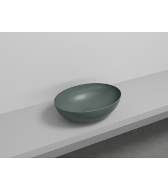 ECO SMALL OVAL TRAY 58x42 H.16.5 MUSK - BAECO58MU