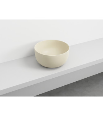 ERA SHOWER TRAY WITHOUT OVERFLOW Ø 45 H.24 LINEN - BAERALN