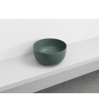 ERA SUPPORT TRAY WITHOUT OVERFLOW Ø 45 H.24 MUSHROOM - BAERAMU