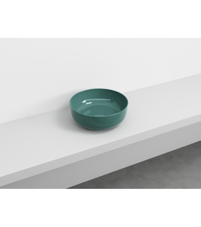 ERA SMALL SHALLOW TRAY Ø 40 H.15 SMERALDO - BAERA40SM