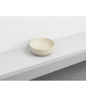 ERA SMALL SHELF TRAY Ø 40xH.15 LINEN - BAERA40LN