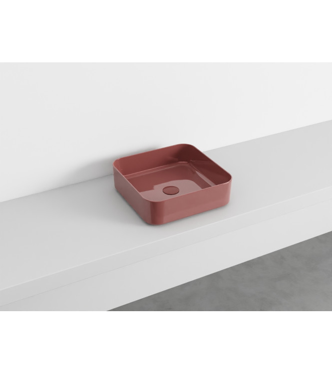 SHUI COMFORT WASHBASIN 40x40 CORAL - SHCOLAQ40CO