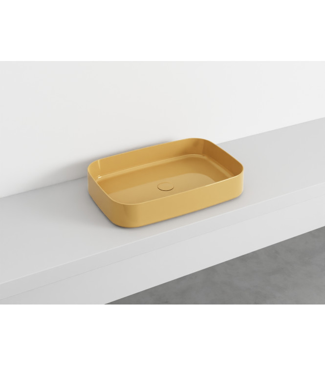 SHUI COMFORT WASHBASIN 60x40 H.12.5 ANEMONE - SHCOLAR60AM