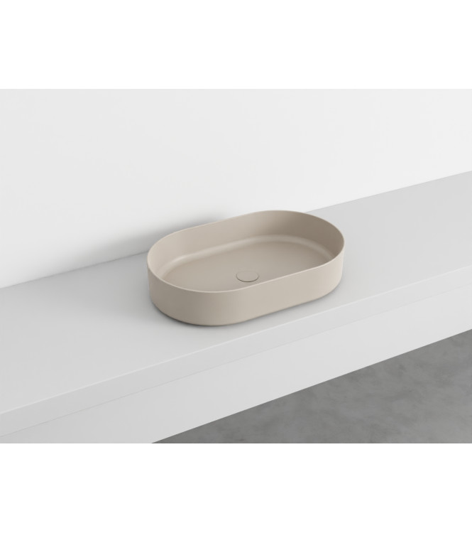 SHUI COMFORT OVAL WASHBASIN 60x38 AVENA - SHCOLAO60AV