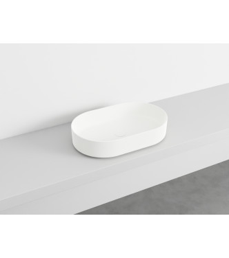 SHUI COMFORT BACINELLA OVALE 60x38 TALCO - SHCOLAO60TL CERAMICA CIELO