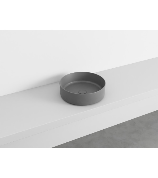 SHUI COMFORT WASHBASIN Ø 40 CEMENT - SHCOLAT40CM