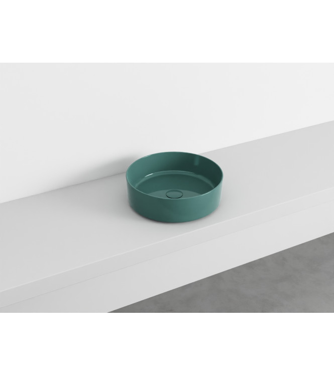 SHUI COMFORT WASHBASIN Ø 40 EMERALD - SHCOLAT40SM