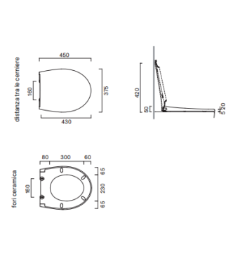 ITALY SEDILE AVVOLGENTE SOFT-CLOSE BIANCO LUCIDO CATALANO - 0751100001