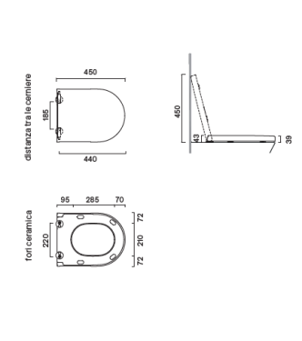 SFERA-ZERO SEDILE AVVOLGENTE BIANCO LUCIDO CATALANO - 0551000001