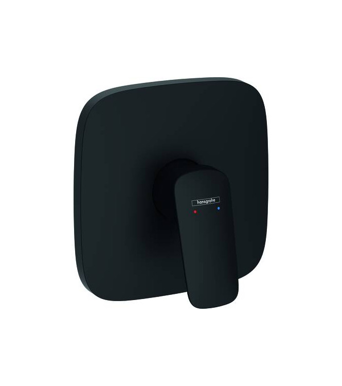 HANSGROHE LOGIS EXTERNAL PART CONCEALED SHOWER MIXER MATT BLACK - 71605670
