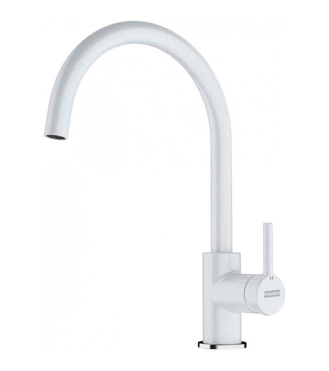 LINA KITCHEN MIXER WITH SWIVEL SPOUT, WHITE - 115.0626.024