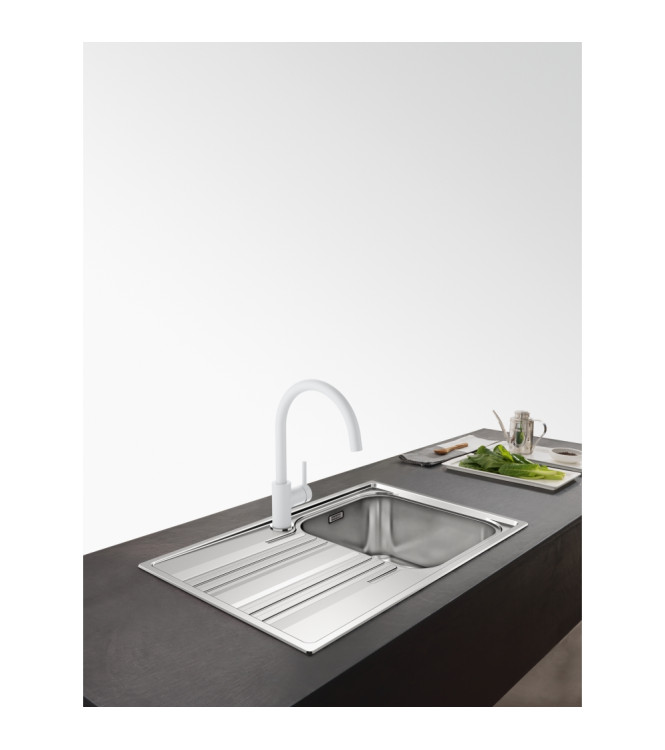 LINA KITCHEN MIXER WITH SWIVEL SPOUT, WHITE - 115.0626.024