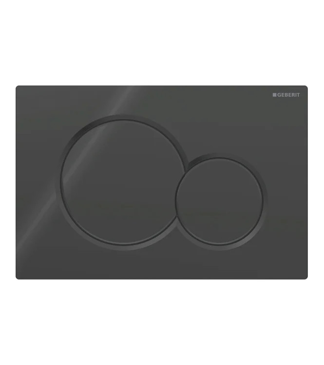 SIGMA 01 GEBERIT BLACK CONTROL PLATE - 115.770.DW.5