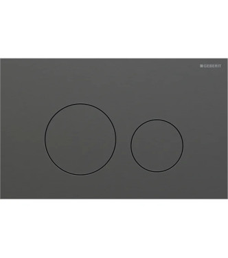 CONTROL PLATE SIGMA 10 GEBERIT CHROME BLACK - 115.628.QD.1