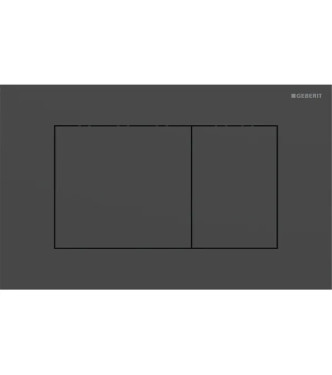 CONTROL PLATE SIGMA 40 GEBERIT, MATT BLACK - 115.629.14.1