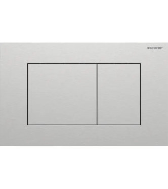 PLACCA DI COMANDO SIGMA 40 GEBERIT SPAZZOLATO - 115.629.FW.1