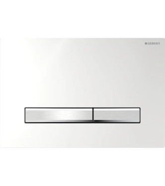 CONTROL PLATE SIGMA 50 GEBERIT PLATE WITH CHROME BUTTONS, POLISHED CHROME PLATE - 115.788.21.2