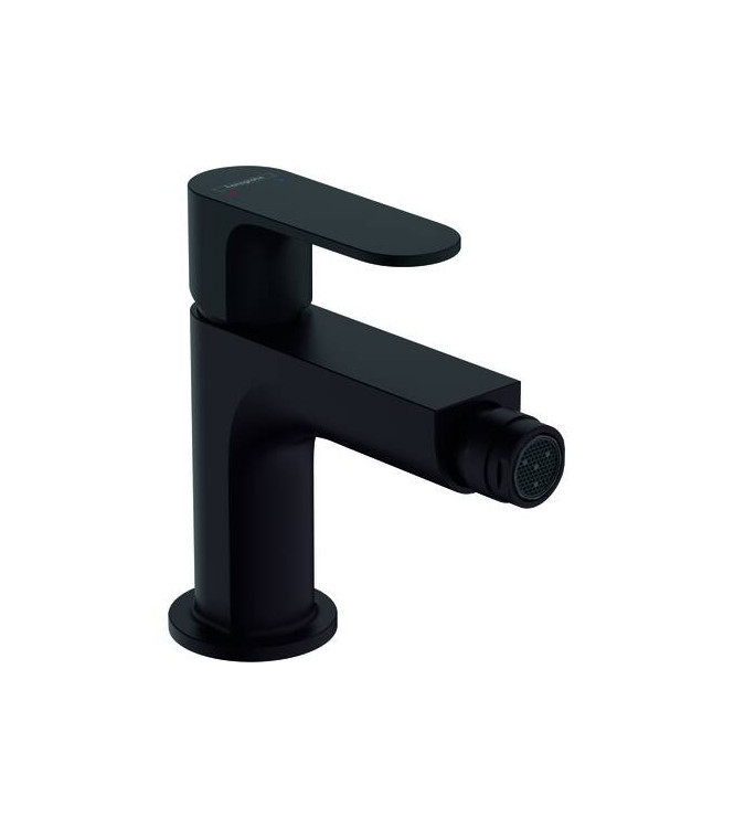 HANSGROHE REBRIS S SINGLE-LEVER BIDET MIXER WITH DRAIN BLACK MATT - 72210670