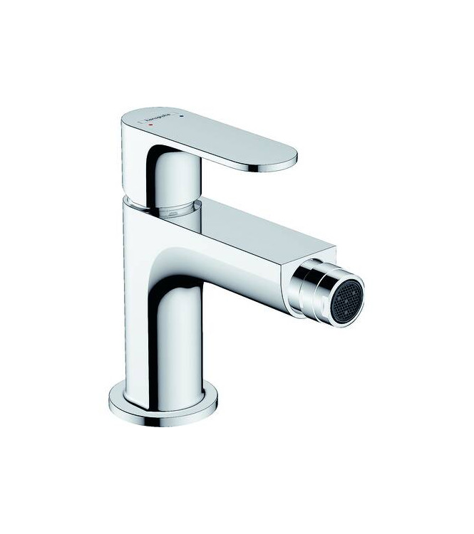 HANSGROHE REBRIS S SINGLE-LEVER BIDET MIXER WITH METAL CHROME DRAIN - 72212000