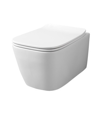 VASO SOSPESO SENZA BRIDA SERIE A 16 ART-CERAM BIANCO LUCIDO - ASV00301