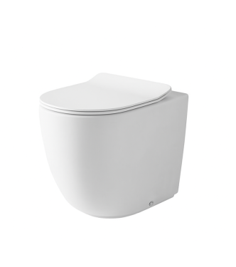 VASO A TERRA SENZA BRIDA SERIE FILE ART-CERAM BIANCO OPACO - FLV00505