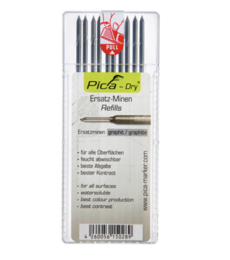 PICA REPLACEMENT REFILLS FOR PICA DRY BLACK MARKER - 4030  