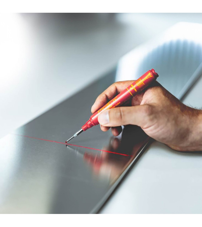 PICA INK DEPTH MARKER RED - 150/40