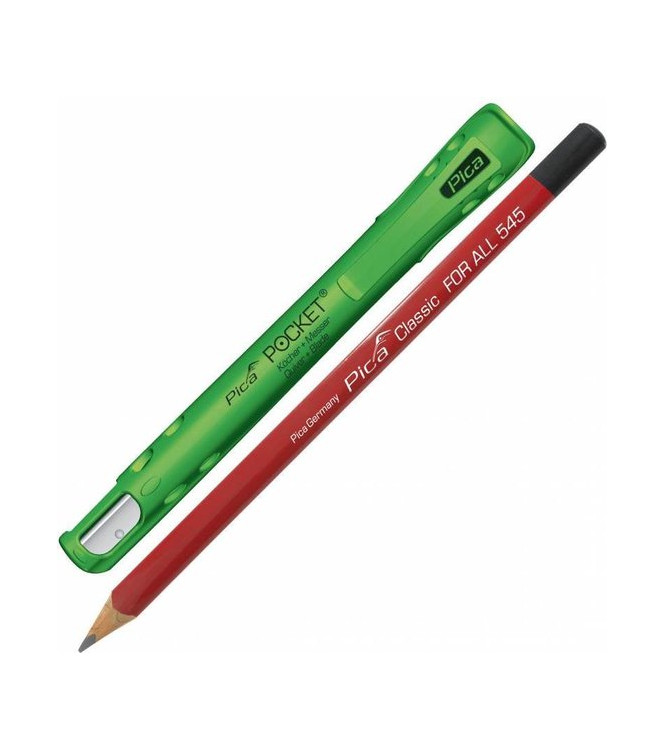 PICA POCKET CASE WITH SHARPENER + PENCIL - 505/04