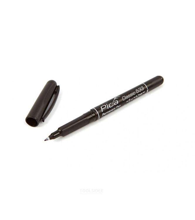 PICA PERMANENT MARKER BLACK FINE TIP - 533/46