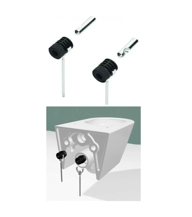 HIDDEN FASTENING SET FROM BELOW FOR CATALANO SUSPENDED SANITARY WARE - 905606000