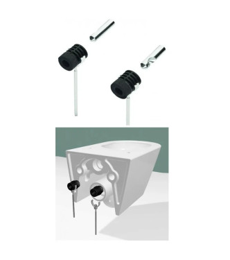 HIDDEN FASTENING SET FROM BELOW FOR CATALANO SUSPENDED SANITARY WARE - 905606000
