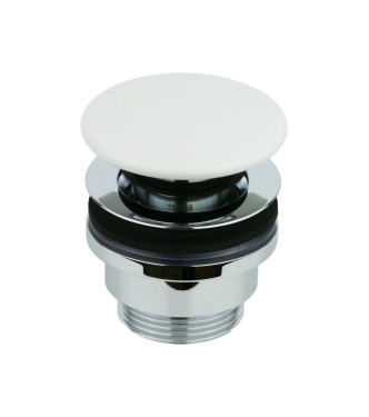 UP AND DOWN MATT WHITE CERAMIC DRAIN - FI012BO