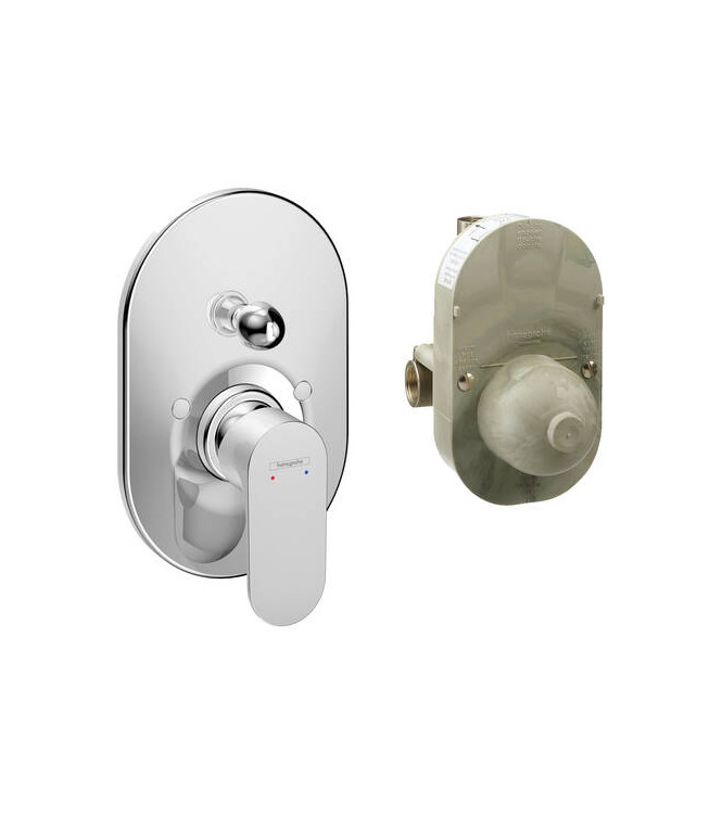 HANSGROHE REBRIS S SET MISCELATORE MONOCOMANDO VASCA INCASSO CROMO - 72448000